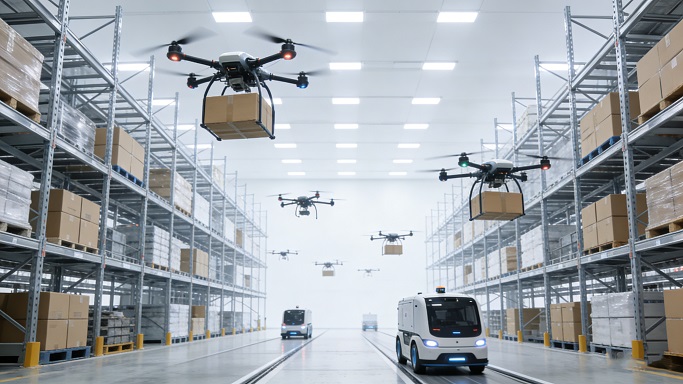 倉(cāng)庫(kù)無(wú)人化時(shí)代來(lái)了，RFID無(wú)人機(jī)盤(pán)點(diǎn)正在成為標(biāo)配